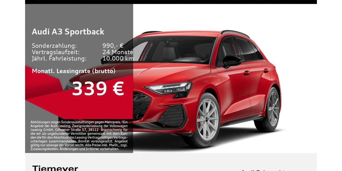 Audi A3 7.883 km 41.880 &euro; Gelsenkirchen 45894