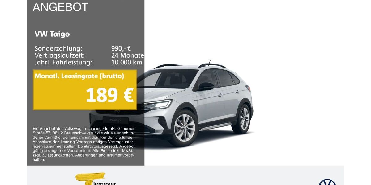 VW Taigo 25.943 km 22.770 &euro; Herne 44653