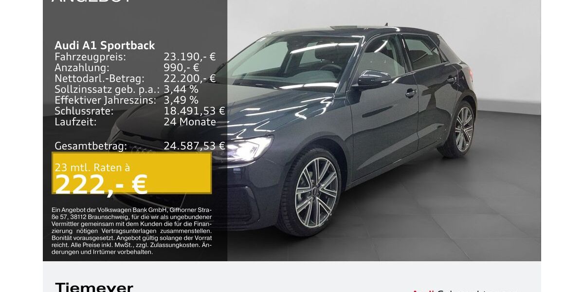 Audi A1 2.402 km 23.190 &euro; Bochum 44809
