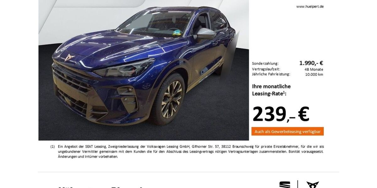 Cupra Terramar 13.864 km 32.822 &euro; Dortmund 44269