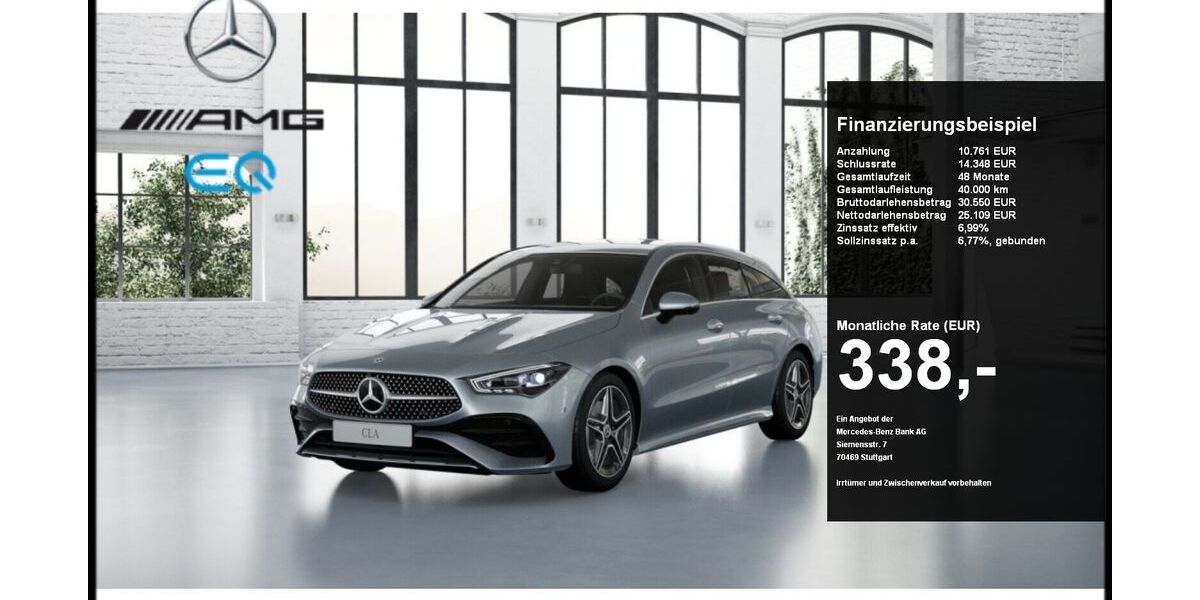 Mercedes-Benz CLA 200 Shooting Brake 5.037 km 35.870 &euro; Lünen 44532