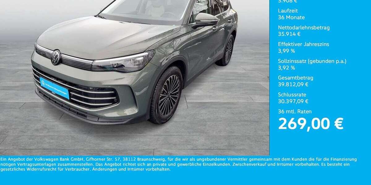 VW Tiguan 4.157 km 39.822 &euro; Dortmund-Marten 44379