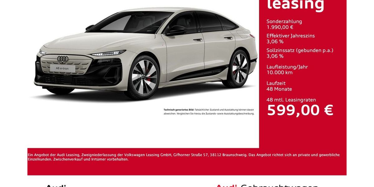 Audi A6 e-tron 4.520 km 69.977 &euro; Dortmund 44143