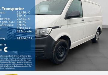 VW T6 Transporter 90.669 km 19.320 &euro; Bochum 44892