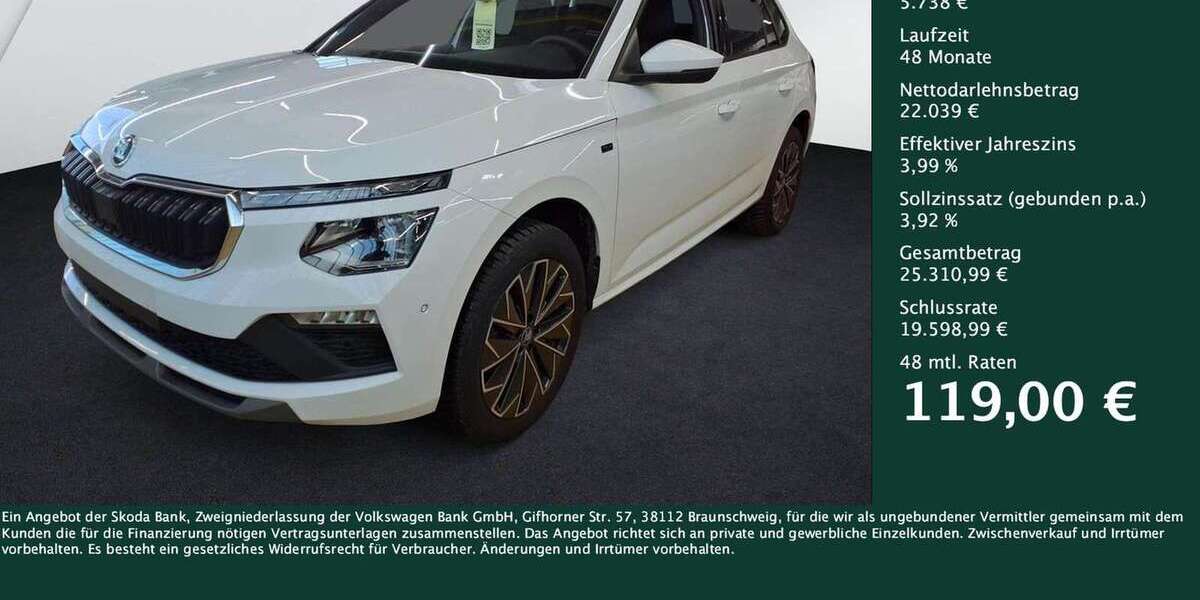 Skoda Kamiq 17.543 km 27.777 &euro; Dortmund 44269