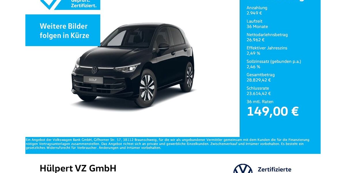 VW Golf 9.858 km 28.577 &euro; Dortmund 44141