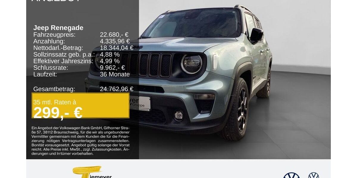 Jeep Renegade 13.100 km 20.460 &euro; Castrop-Rauxel 44575
