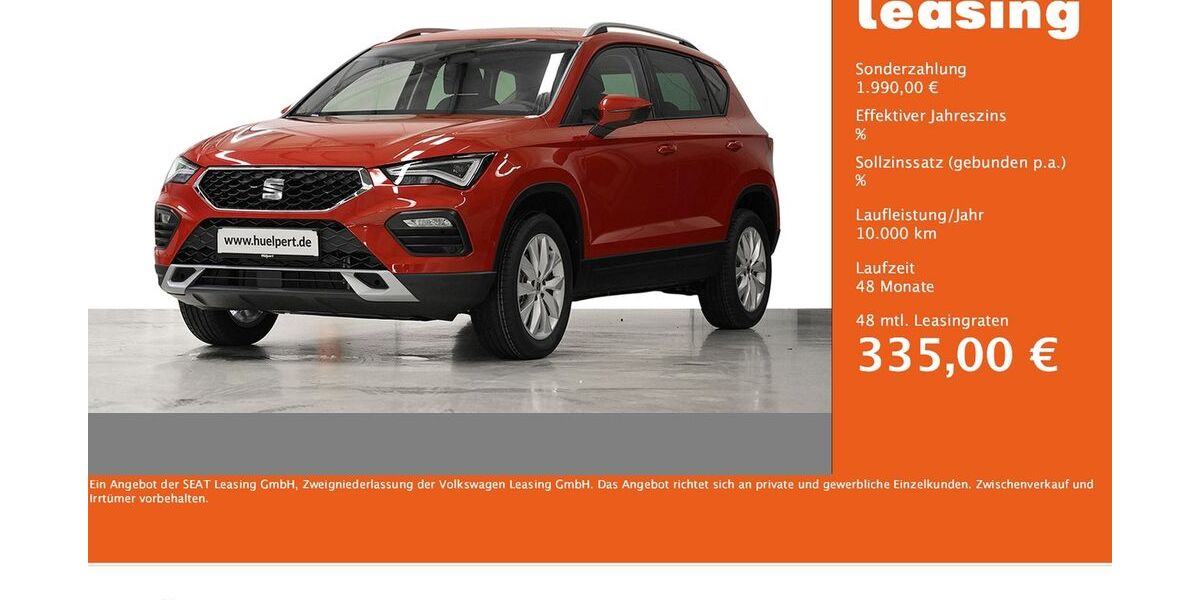 Seat Ateca 2.000 km 34.455 &euro; Dortmund 44269