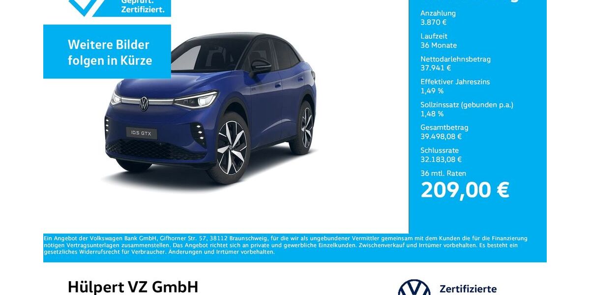 VW ID.5 8.555 km 40.877 &euro; Unna 59423