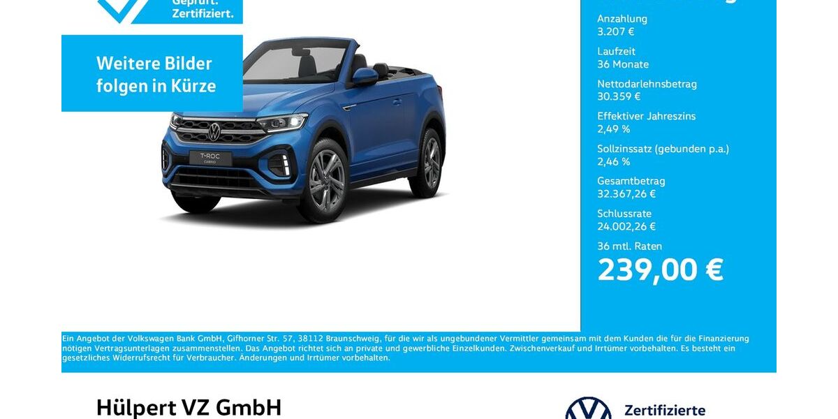 VW T-Roc 19.794 km 32.555 &euro; Dortmund 44379
