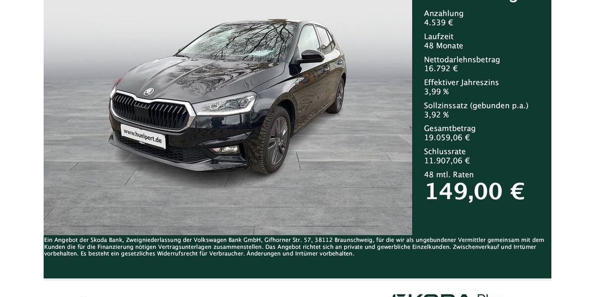 Skoda Fabia 16.756 km 21.331 &euro; Dortmund 44269