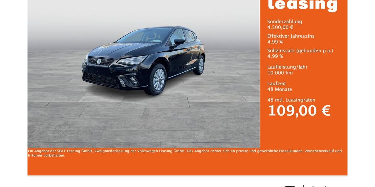 Seat Ibiza 1.990 km 22.922 &euro; Dortmund 44379