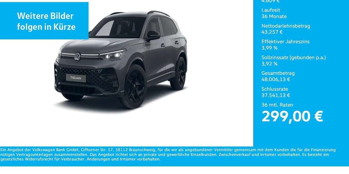 VW Tiguan 15.551 km 46.977 &euro; Unna 59423