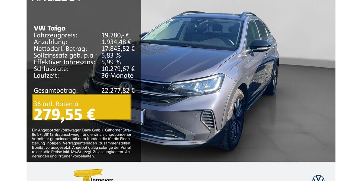 VW Taigo 43.533 km 19.280 &euro; Recklinghausen 45663