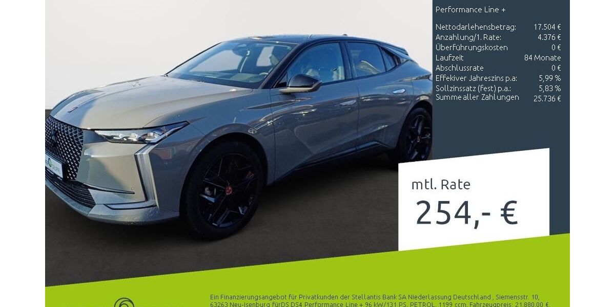 Citroen DS4 14.275 km 20.270 &euro; Dortmund 44263