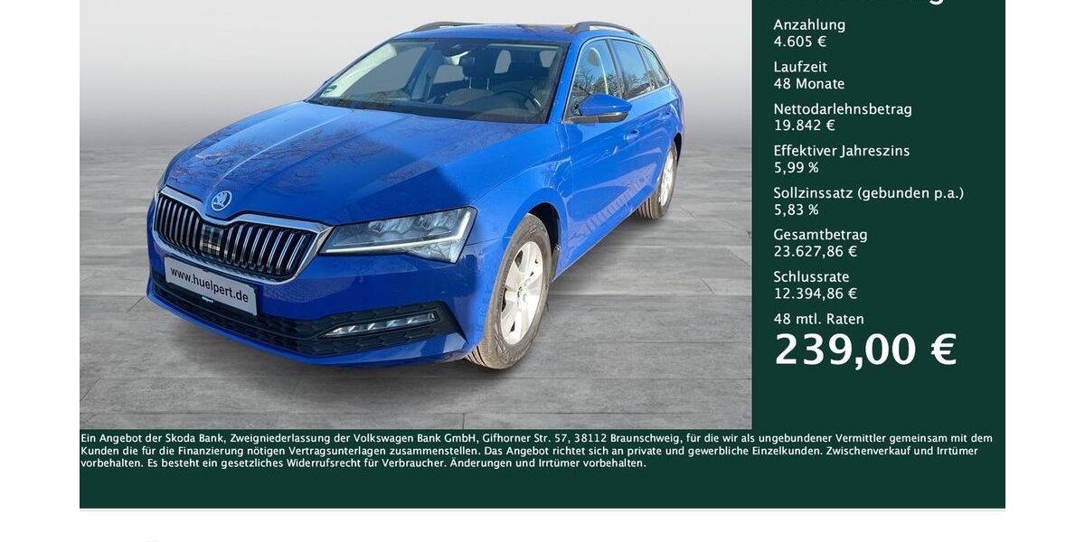 Skoda Superb 57.087 km 23.981 &euro; Dortmund 44269