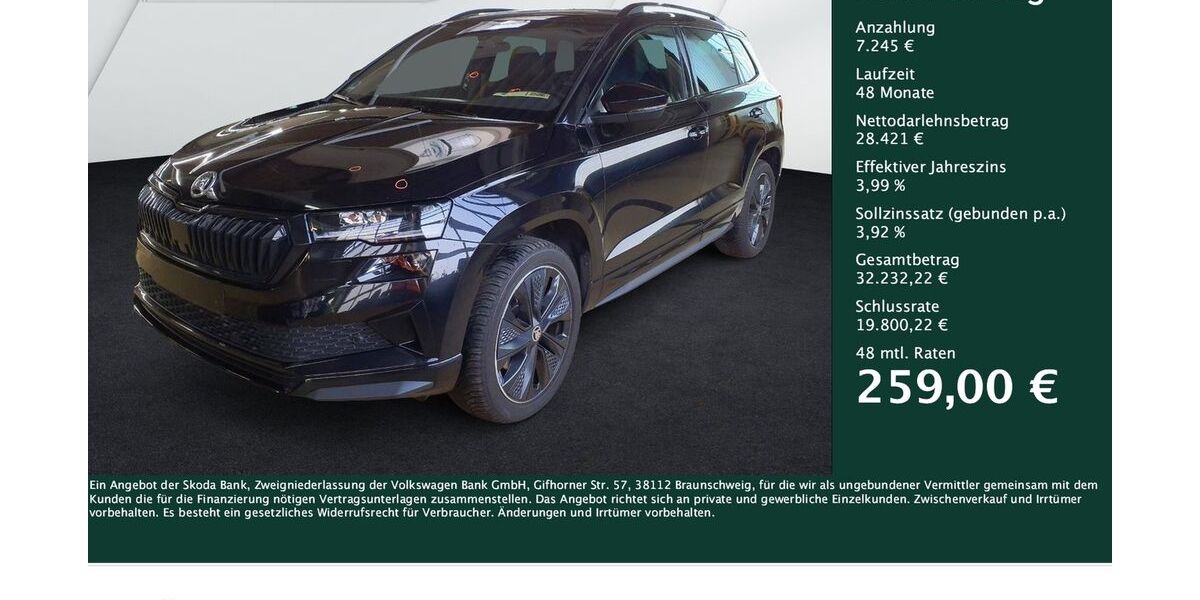 Skoda Karoq 20.733 km 35.480 &euro; Dortmund 44309