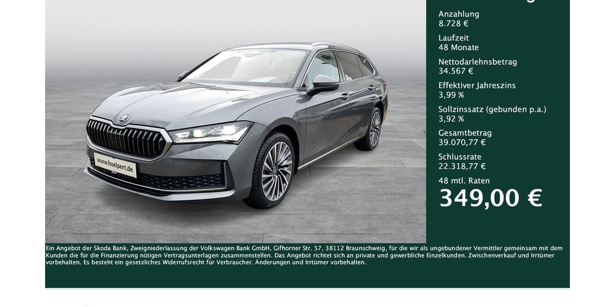 Skoda Superb 4.029 km 42.855 &euro; Dortmund 44269