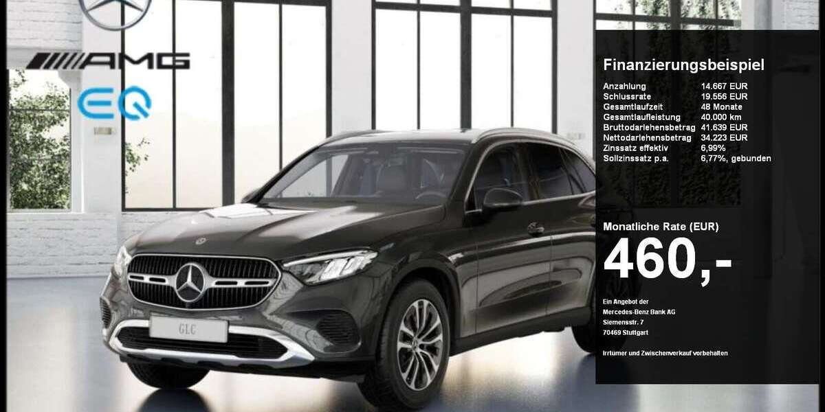 Mercedes-Benz GLC 200 8.554 km 48.890 &euro; Lünen 44532