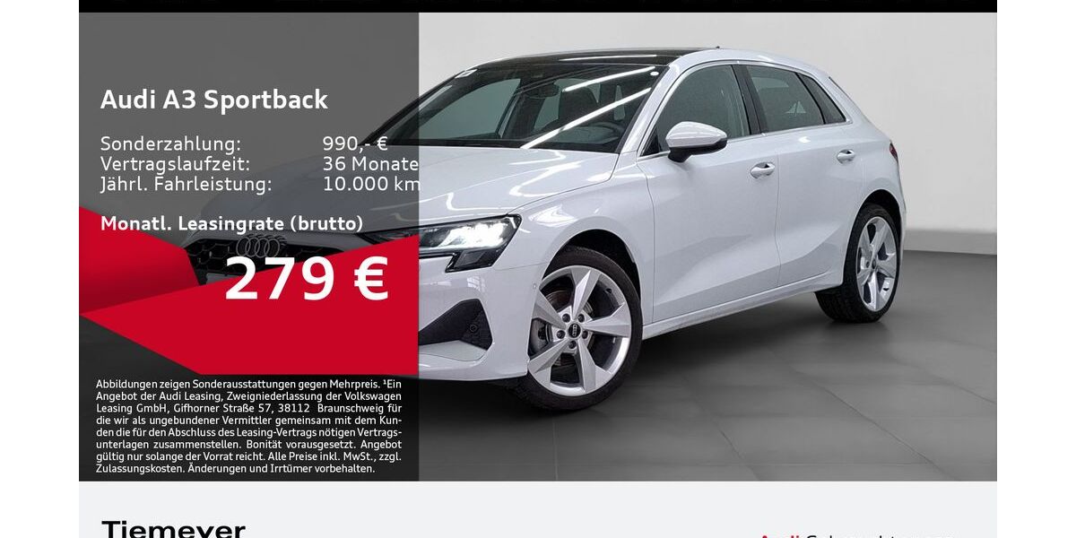 Audi A3 6.927 km 31.730 &euro; Bochum 44809