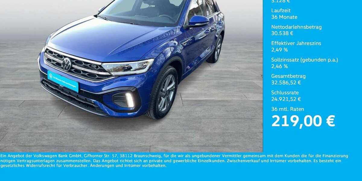 VW T-Roc 8.028 km 33.666 &euro; Dortmund-Marten 44379