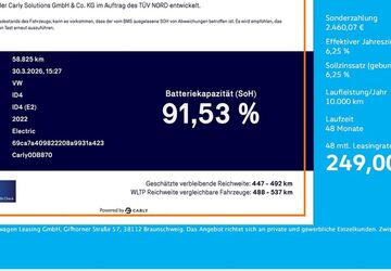 VW ID.4 58.823 km 26.664 &euro; Unna 59423