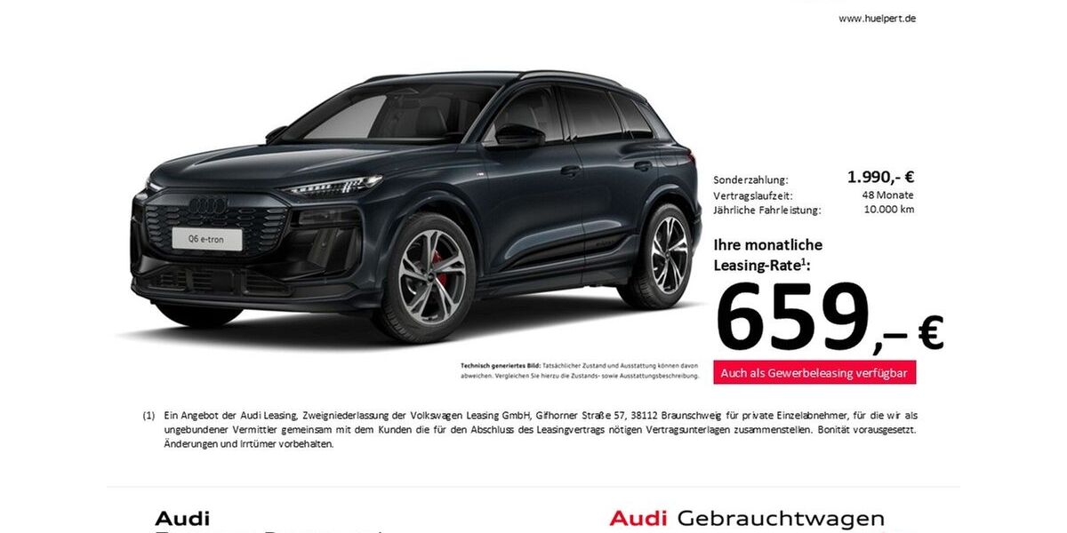 Audi Q6 e-tron 5.921 km 67.411 &euro; Dortmund 44143