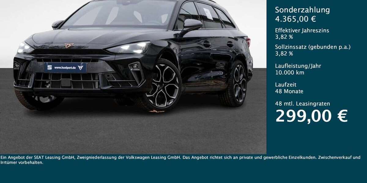 Cupra Leon 3.975 km 32.856 &euro; Dortmund 44269