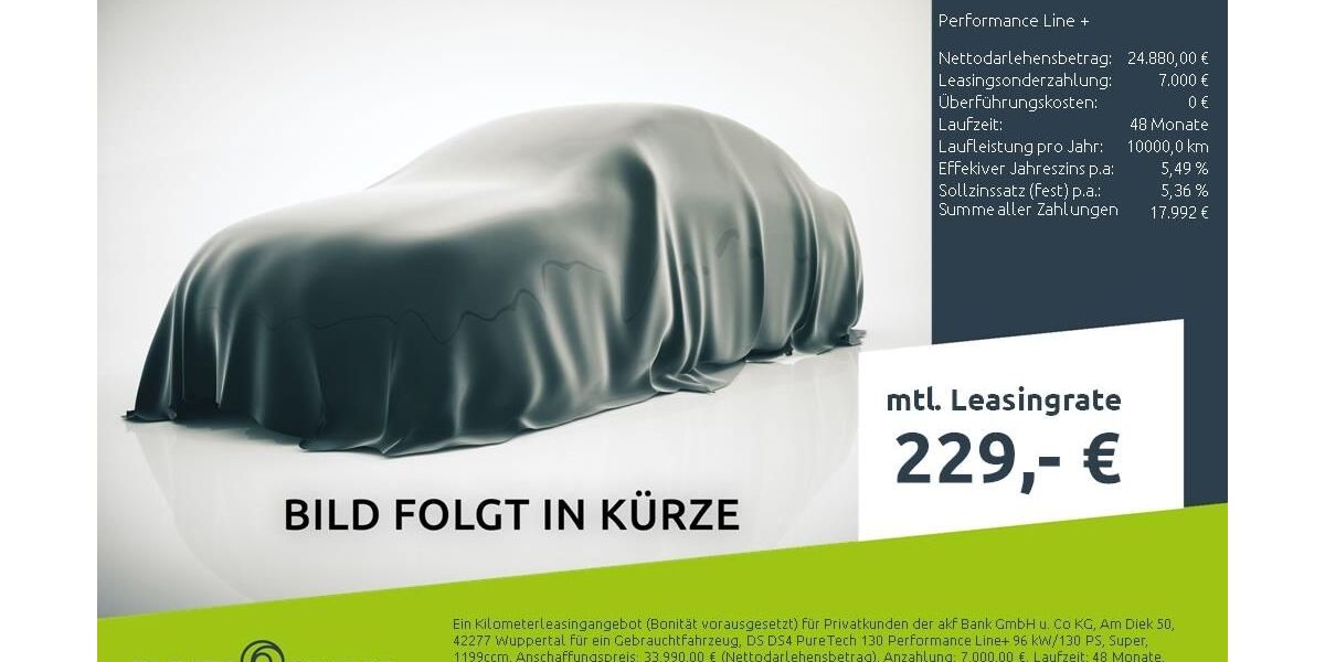 DS Automobiles DS4 21.185 km 20.222 &euro; Dortmund 44263