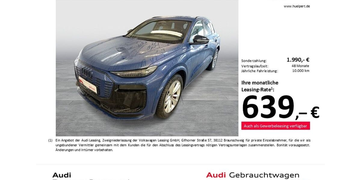 Audi Q6 e-tron 6.647 km 67.411 &euro; Dortmund 44143