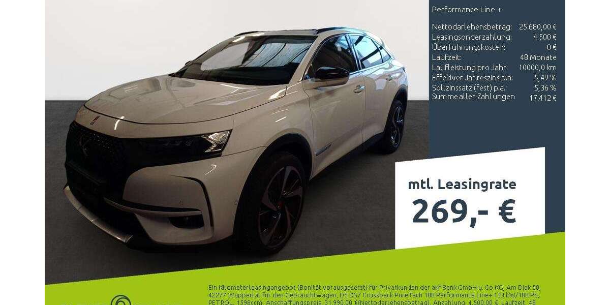 DS Automobiles DS 7 Crossback 13.199 km 23.870 &euro; Dortmund 44263