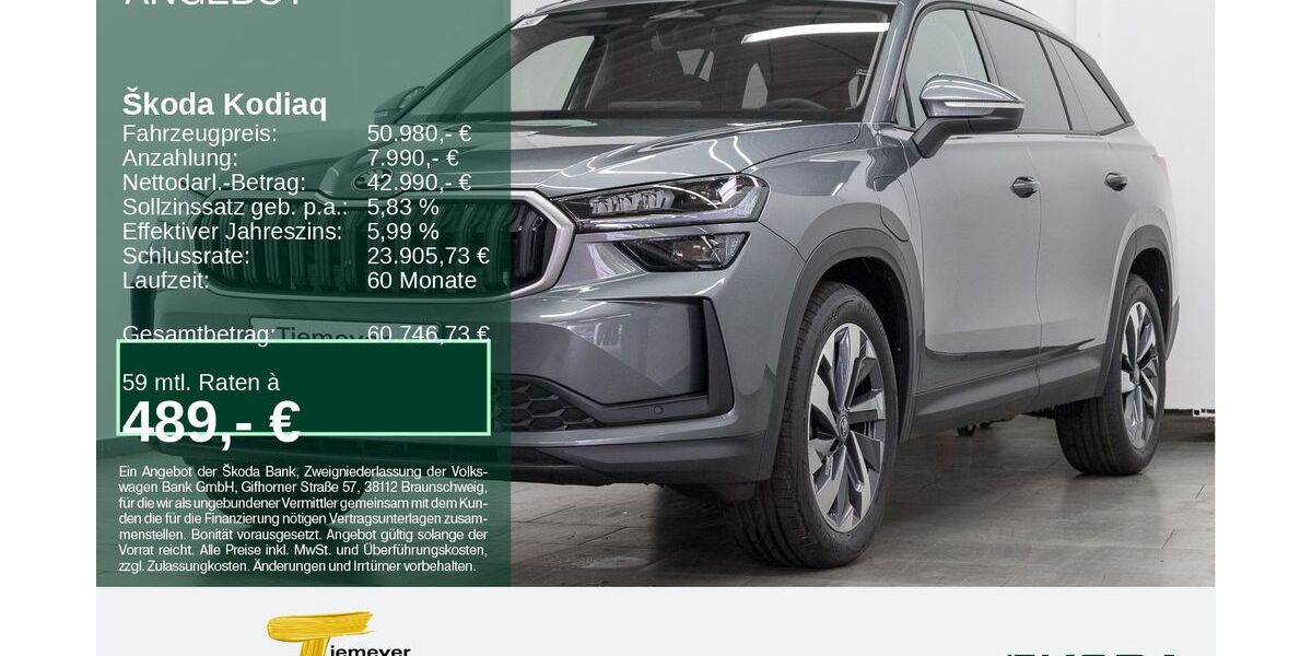 Skoda Kodiaq 2.599 km 46.480 &euro; Bochum 44809