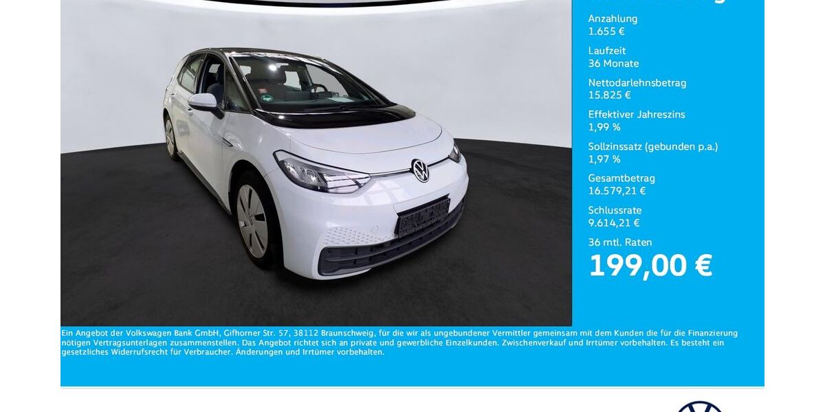 VW ID.3 73.008 km 17.234 &euro; Unna 59423