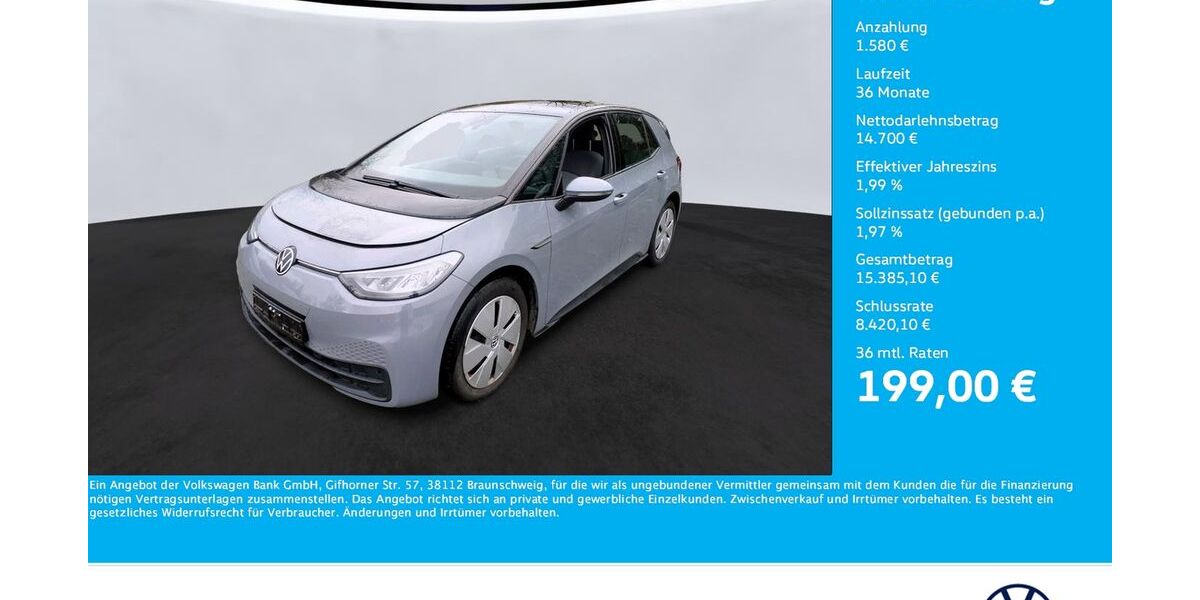 VW ID.3 42.337 km 16.194 &euro; Unna 59423