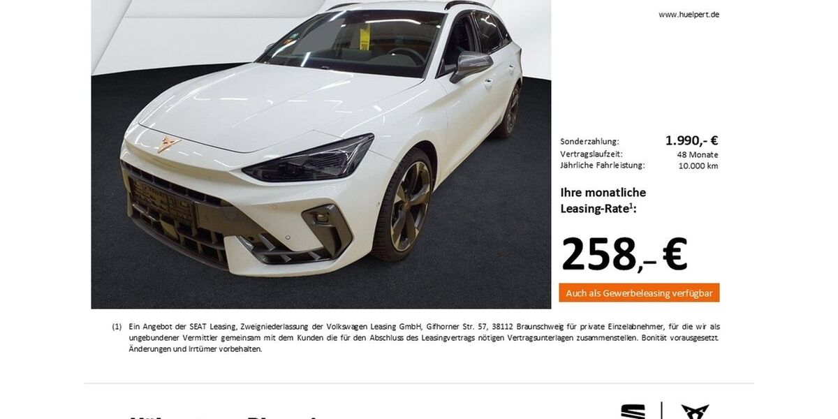 Cupra Leon 19.185 km 31.775 &euro; Dortmund 44269
