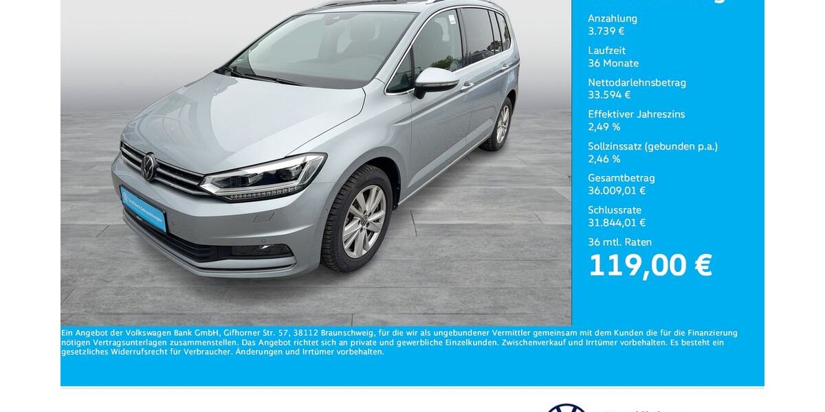 VW Touran 15.566 km 36.388 &euro; Dortmund 44141