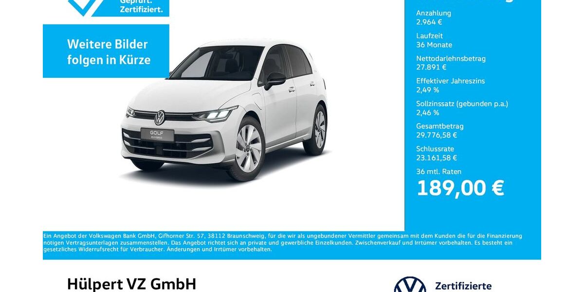 VW Golf 14.837 km 29.666 &euro; Dortmund 44379