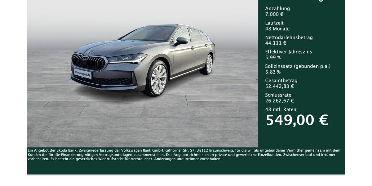 Skoda Superb 9.011 km 51.111 &euro; Dortmund 44309