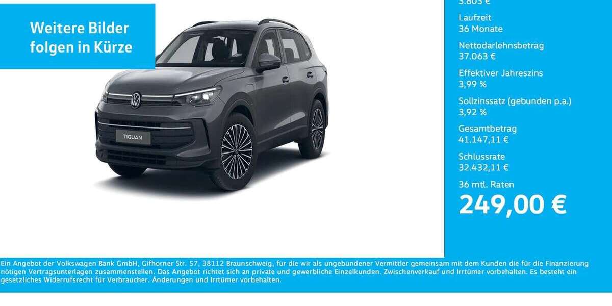 VW Tiguan 16.091 km 40.866 &euro; Bergkamen 59192
