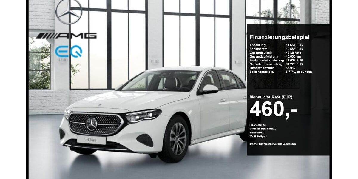 Mercedes-Benz E 220 3.244 km 48.890 &euro; Unna 59423