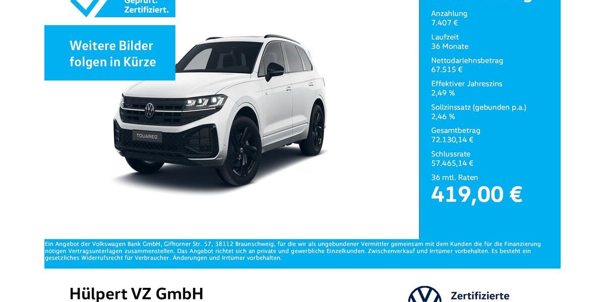 VW Touareg 9.561 km 74.922 &euro; Unna 59423