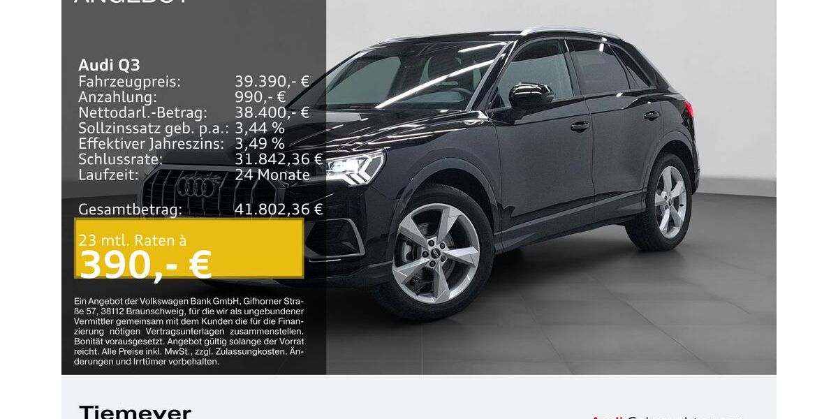 Audi Q3 2.746 km 39.110 &euro; Bochum 44809