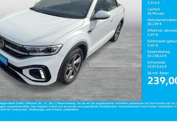 VW T-Roc 19.596 km 32.244 &euro; Bergkamen 59192