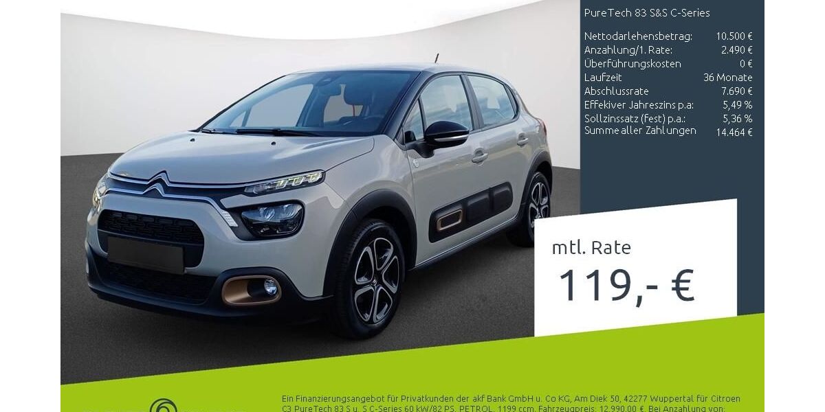 Citroen C3 34.984 km 11.880 &euro; Dortmund 44263