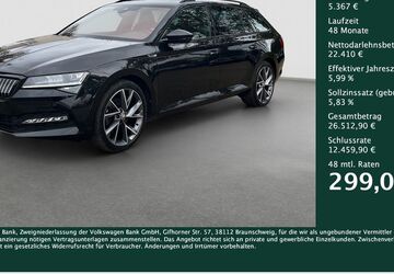 Skoda Superb 50.475 km 26.944 &euro; Dortmund 44269
