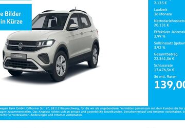 VW T-Cross 1.642 km 21.844 &euro; Dortmund 44141