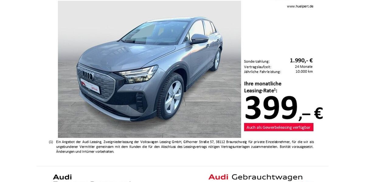 Audi Q4 e-tron 7.209 km 48.470 &euro; Dortmund 44143