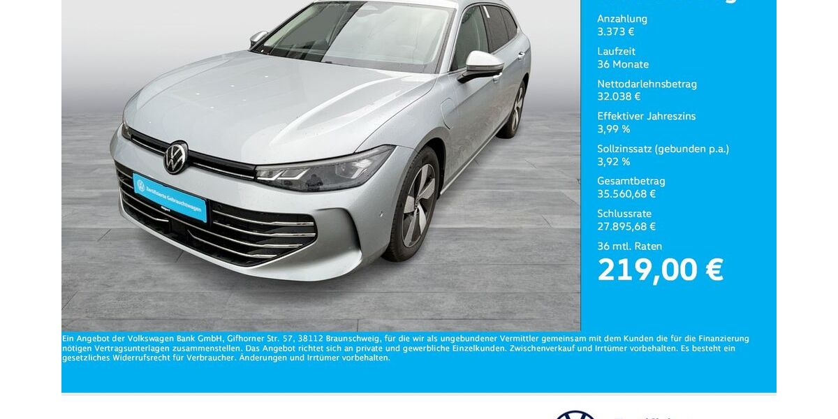 VW Passat Variant 25.763 km 33.722 &euro; Unna 59423