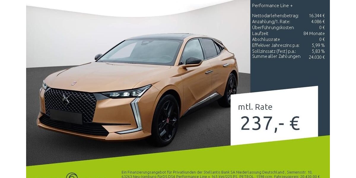 DS Automobiles DS4 92.057 km 20.430 &euro; Dortmund 44263