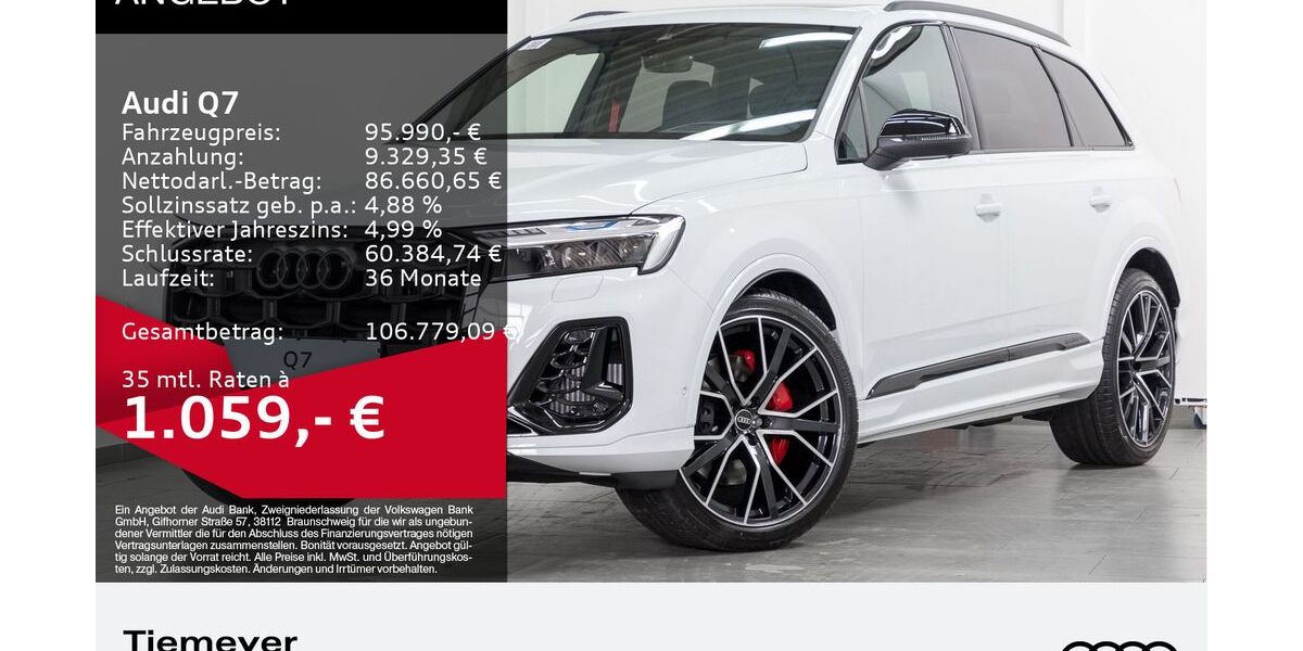 Audi Q7 9.999 km 93.490 &euro; Bochum 44809